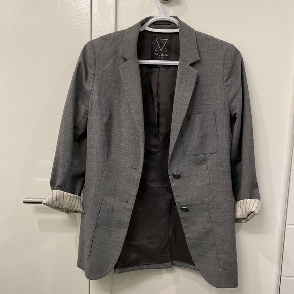 Talula grey blazer, size 2 - Picture 4 of 4